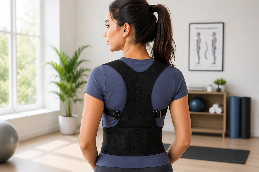 Adjustable Posture Corrector Belt for Back Support