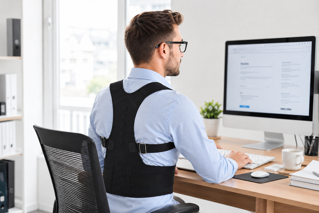 Adjustable Posture Corrector Belt for Back Support