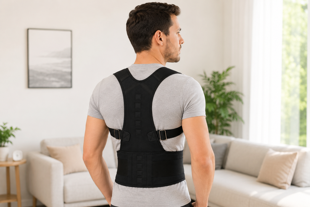 Adjustable Posture Corrector Belt for Back Support